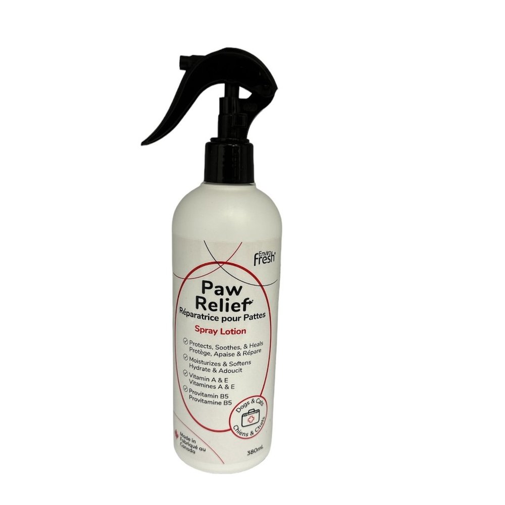Paw Relief Spray Lotion for Pets by EnviroFresh - Made In Canada